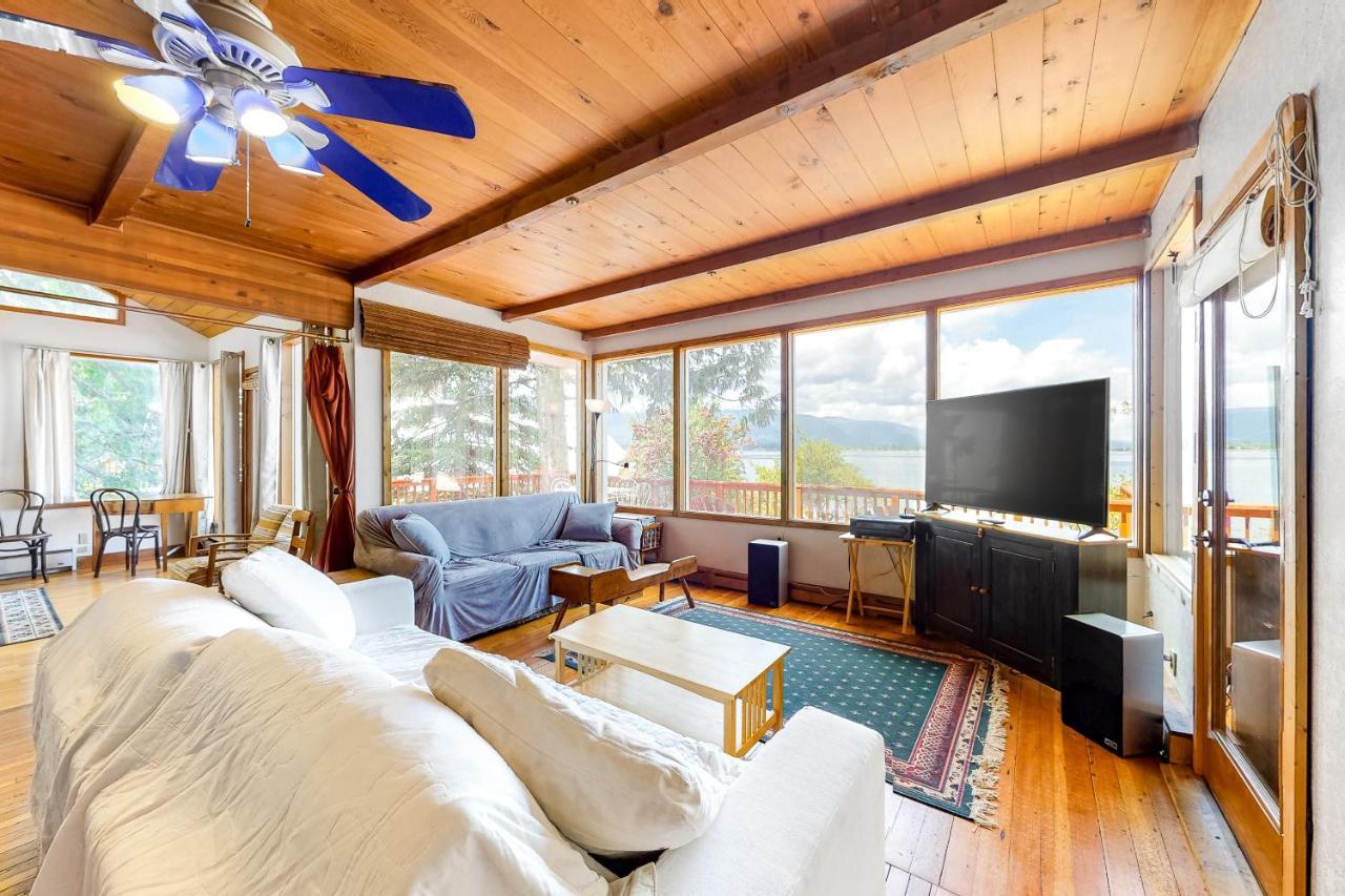 Vila Calm Waters Lakeside Cabin Sagle Exteriér fotografie