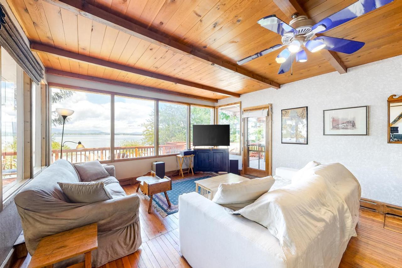 Vila Calm Waters Lakeside Cabin Sagle Exteriér fotografie